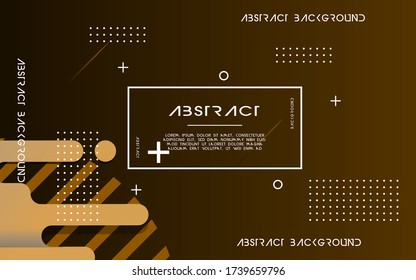 modern abstract geometric background banner deign.dynamic textured geometric elements design with dots decoration. can be used in cover design, poster, book design, social media template background.