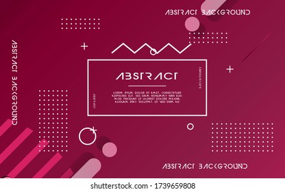 diseño de banner de fondo geométrico abstracto moderno.diseño de elementos geométricos con textura dinámica con decoración de puntos. se puede usar en diseño de portada, afiche, diseño de libros, fondo de plantilla de medios sociales.