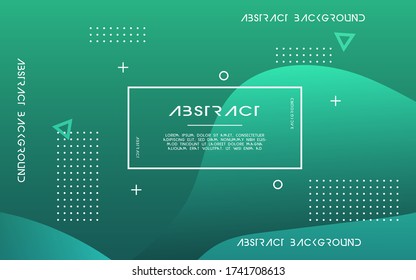 modern abstract geometric background banner design. dynamic textured geometric elements design with dots decoration 