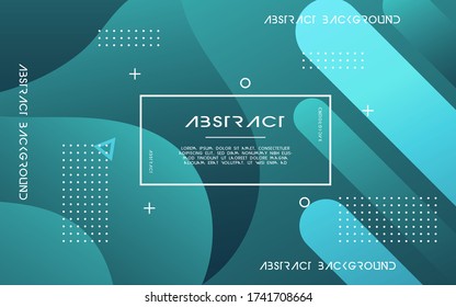 modern abstract geometric background banner design. dynamic textured geometric elements design with dots decoration 