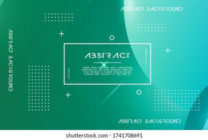 modern abstract geometric background banner design. dynamic textured geometric elements design with dots decoration 