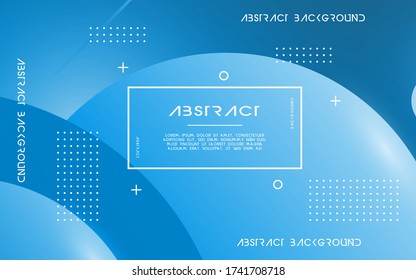 modern abstract geometric background banner design. dynamic textured geometric elements design with dots decoration 