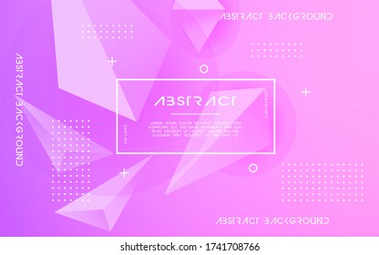 diseño de banner de fondo geométrico abstracto moderno. diseño de elementos geométricos con textura dinámica con decoración de puntos 