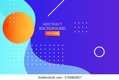 modern abstract geometric background banner design.dynamic textured geometric elements design with dots decoration. can be used in cover design, poster, book design, social media template background.