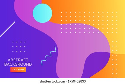 modern abstract geometric background banner design.dynamic textured geometric elements design with dots decoration. can be used in cover design, poster, book design, social media template background.