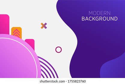 modern abstract geometric background banner design.dynamic textured geometric elements design with dots decoration. can be used in cover design, poster, book design, social media template background.