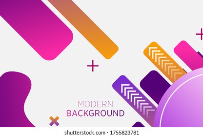 modern abstract geometric background banner design.dynamic textured geometric elements design with dots decoration. can be used in cover design, poster, book design, social media template background.