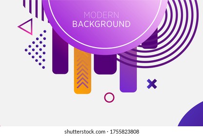 diseño de banner de fondo geométrico abstracto moderno.diseño de elementos geométricos con textura dinámica con decoración de puntos. se puede usar en diseño de portada, afiche, diseño de libros, fondo de plantilla de medios sociales.