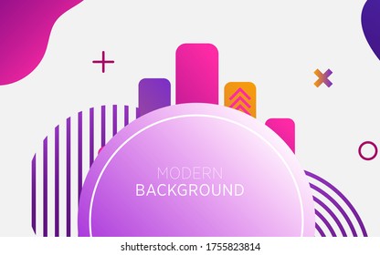 modern abstract geometric background banner design.dynamic textured geometric elements design with dots decoration. can be used in cover design, poster, book design, social media template background.