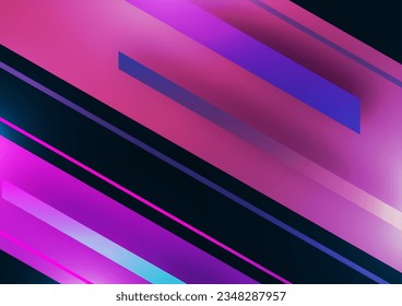 Modern abstract geometric background. Colorful tilted rectangles. Place for text. Corporate design. Vector illustration