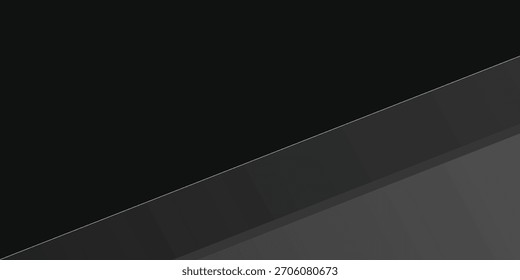 Moderner abstrakter geometrischer Hintergrund, dunklere Farbe, Bewegung, Sport, Linien. Poster, Tapete, Landing page. Vektorgrafik

