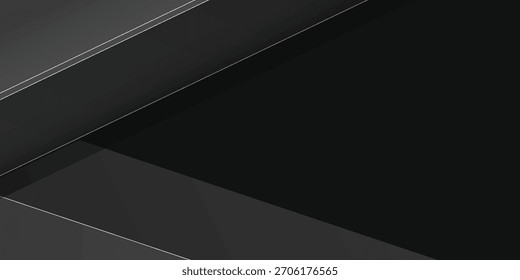 Moderner abstrakter geometrischer Hintergrund, dunklere Farbe, Bewegung, Sport, Linien. Poster, Tapete, Landing page. Vektorgrafik

