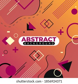 Modern abstract geometric background design 