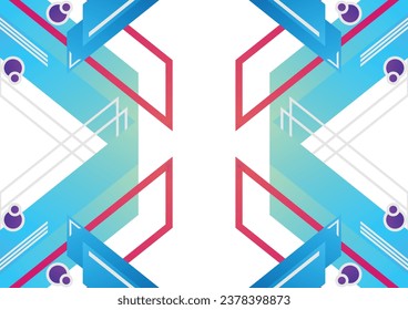 modern abstract geometric background design