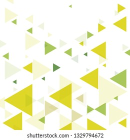 Modern abstract geometric background in minimalist style with triangular shapes. Vector flat cover with elements for design