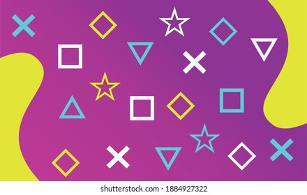 Modern abstract geometric background suitable for wall printing , mobile  wallpaper and business