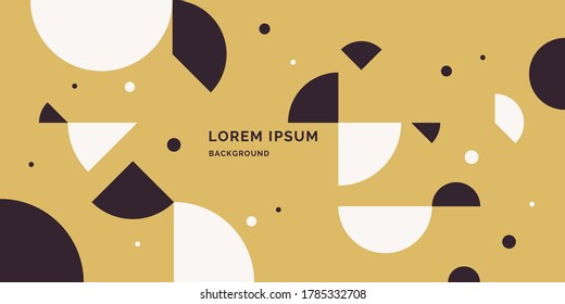 Modern abstract geometric background. Vector template for the presentation.