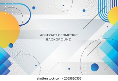 Moderner abstrakter, geometrischer Hintergrund, Vektorgrafik