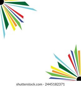 Fondo colorido geométrico abstracto moderno que se parece al logotipo que puede utilizar
