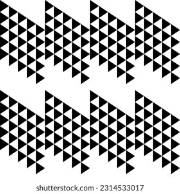 Vector contemporáneo geométrico abstracto moderno, sin fisuras en el patrón diagonal con elementos y formas simples. Fondo gráfico minimalista en blanco y negro.