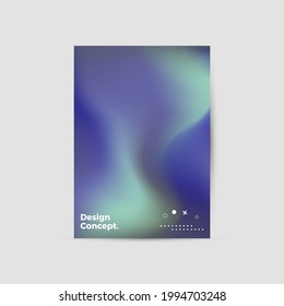 Modern abstract geometric design layout. Company identity brochure template. EPS10. Business presentation vector. A4 vertical orientation front page mock up.