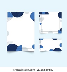 Moderno Abstract Geometric Frame Design Sale. Quadro geométrico para mídias sociais, folheto, capa, banner, negócios