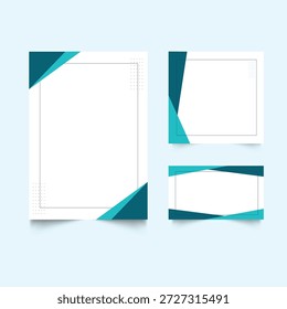 Moderno Abstractas Diseño de marco geométrico Venta. Marco geométrico para las redes sociales, volante, cubierta, Anuncio, negocio