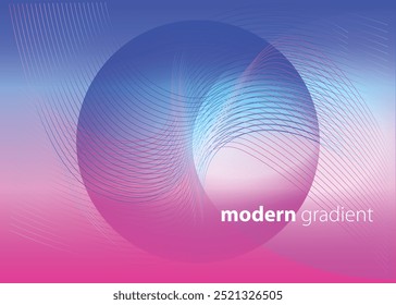 Modern abstract geometric gradient background