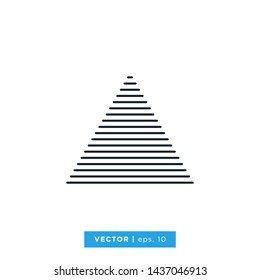 Modern Abstract Geometric Line Vector Design Template