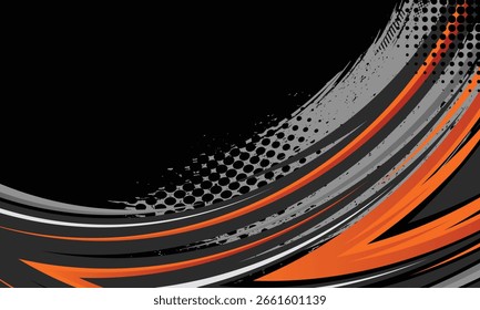 Fondo de líneas geométricas abstractas modernas para la etiqueta engomada del abrigo del coche