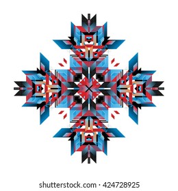 Modern Abstract Geometric Mandala
