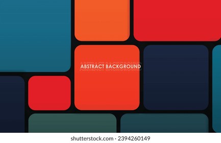 Moderner abstrakter, geometrischer mehrfarbiger Hintergrund