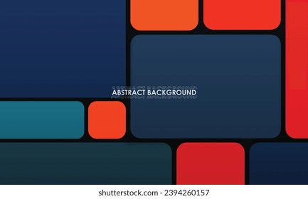 Modern abstract geometric multicolor background