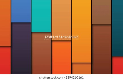 Modern abstract geometric multicolor background