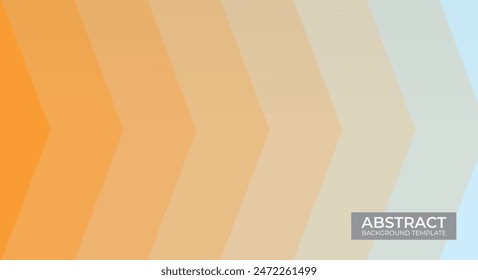 Plantilla de fondo naranja geométrica abstracta moderna