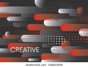 Modern abstract geometric pattern background design. EPS 10 Vector Use for cover, poster, template, brochure, decorated and flyer. Hand drawn illustration.