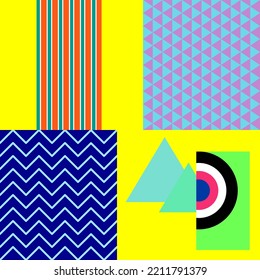 Modern Abstract Geometric Pattern Design Background, Abstract Pattern, Semi Circle Or Vector Pattern Or Circle Or Half Circle For Brochure Banner And Publication