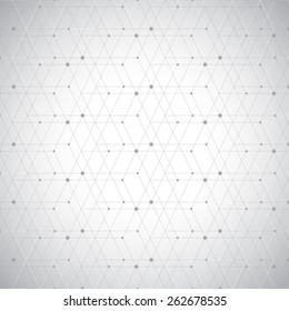 Modern Abstract Geometric Pattern Dot With Rhombuses. Repeating Background Vector Illustration