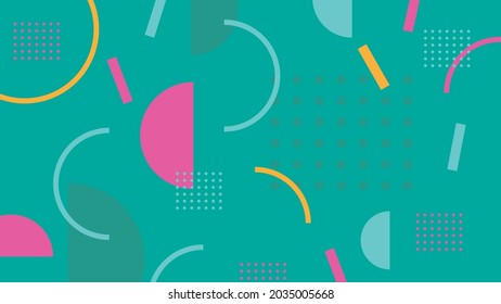 Modern abstract geometric pattern vector background