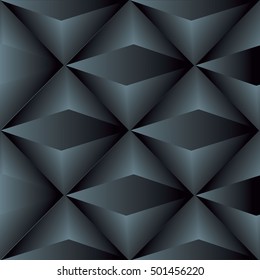 Modern abstract geometric polygonal vector seamless pattern background wallpaper illustration with  triangles, rhombus, squares,shapes.figures with shadows and highlights.