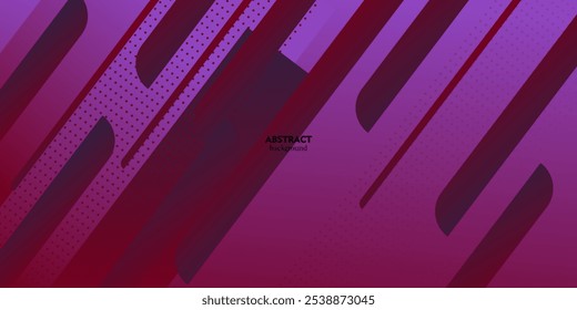 Fundo de retângulo geométrico abstrato moderno com cor roxa, forma simples com design moderno. Adequado para capa de livro, cartaz, folheto, design de banner. eps10