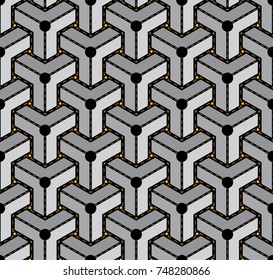 modern abstract geometric seamless background pattern stylish texture