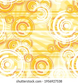 Modern abstract geometric seamless pattern for background, fabric, textile, wrap, surface, web and print design. Textile vector tile rapport for fun summer projects. 
