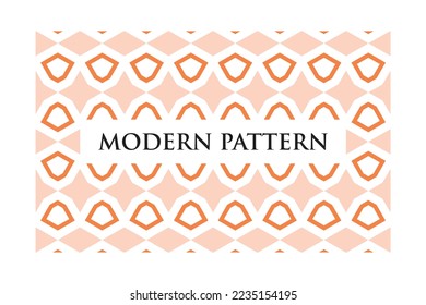 Modern Abstract Geometric Seamless Pattern with Colorful Elements