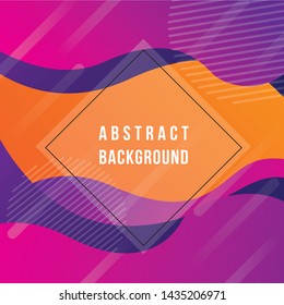 modern abstract geometric shape background with colorful gradient