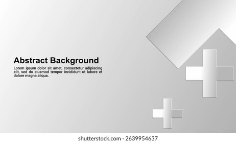 Modern abstract geometric shape background 