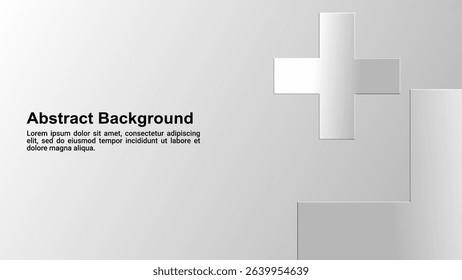 Modern abstract geometric shape background 