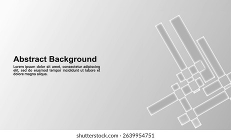 Modern abstract geometric shape background 