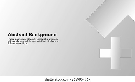 Modern abstract geometric shape background 