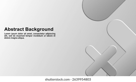 Modern abstract geometric shape background 